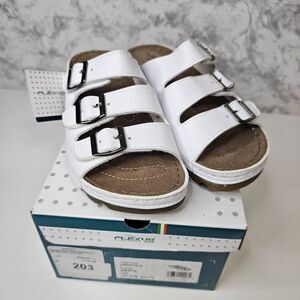 Flexus Granita by Spring Step White GRANITA-W Womens EU 37, US 6.5 - 7 M Italian